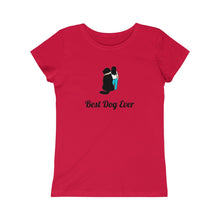 Load image into Gallery viewer, Best Dog Ever Newfie Princess Tee
