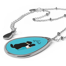 Load image into Gallery viewer, Love Oval Necklace
