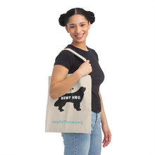 Load image into Gallery viewer, Nothing Like a Newf Hug Canvas Tote Bag
