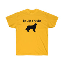 Load image into Gallery viewer, Be like a Newfie - Be a Hero - Unisex Ultra Soft Cotton Tee
