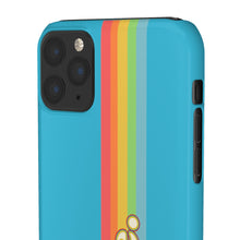 Load image into Gallery viewer, Rainbow Newfie Phone Snap Cases
