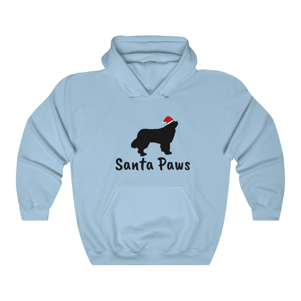 Santa Paws Newfie Hooded Sweatshirt