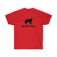 Load image into Gallery viewer, Santa Paws Newfie Cotton Tee
