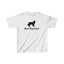 Load image into Gallery viewer, Best Dog Ever! Newfie Kids Heavy Cotton™ Tee
