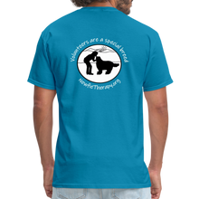 Load image into Gallery viewer, Newfie Therapy Volunteer Shirt - turquoise
